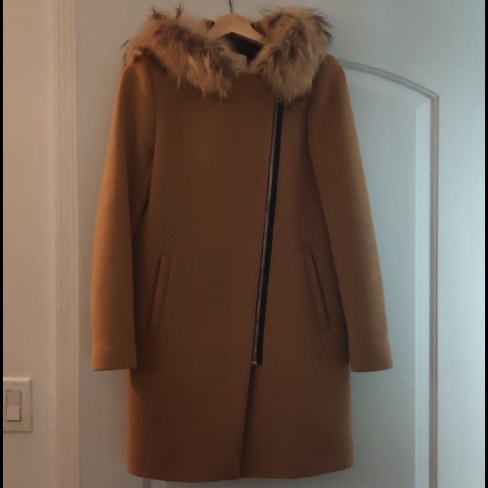 Sandro Paris Hooded coat